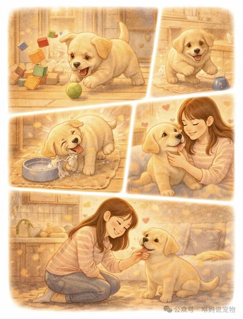 养狗狗，就是在亲手带大一个孩子